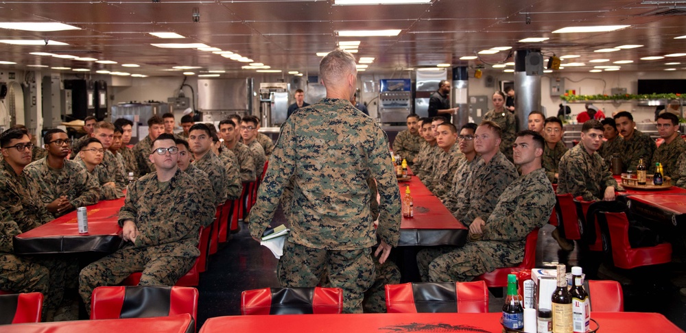 250th Amphibious Capabilities Demonstration: I MEF CG Lt. Gen. Wortman visits USS Boxer