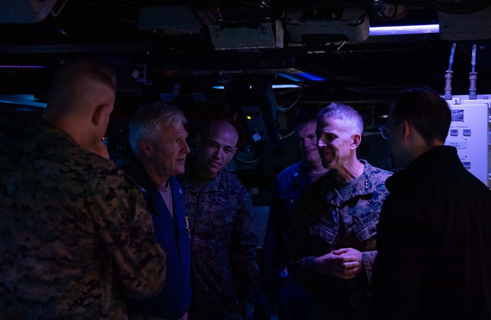 250th Amphibious Capabilities Demonstration: I MEF CG Lt. Gen. Wortman visits USS Boxer