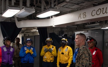 250th Amphibious Capabilities Demonstration: I MEF CG Lt. Gen. Wortman visits USS Boxer