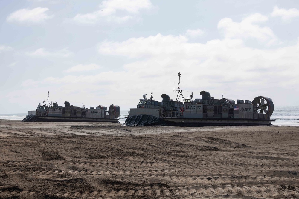 Marines and Sailors prepare for the Marine Corps 250th Birthday Amphibious Capabilities Demonstration