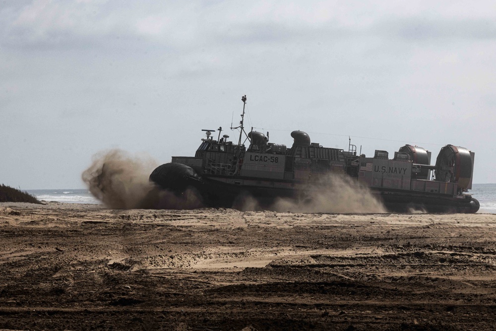 Marines and Sailors prepare for the Marine Corps 250th Birthday Amphibious Capabilities Demonstration
