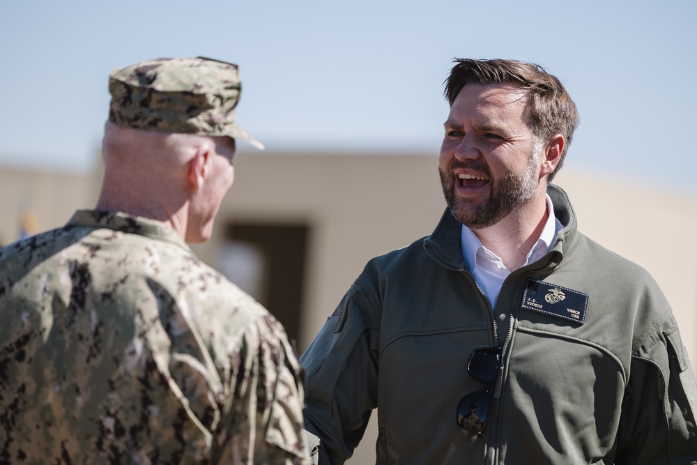 US Vice President visits Camp Pendleton