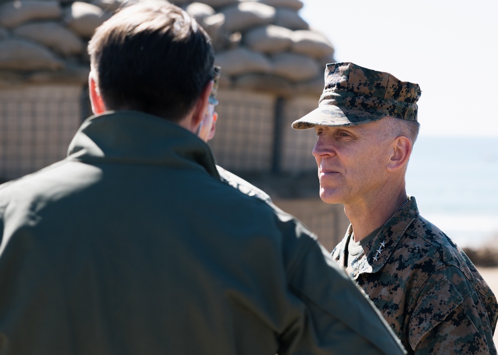 US Vice President visits Camp Pendleton