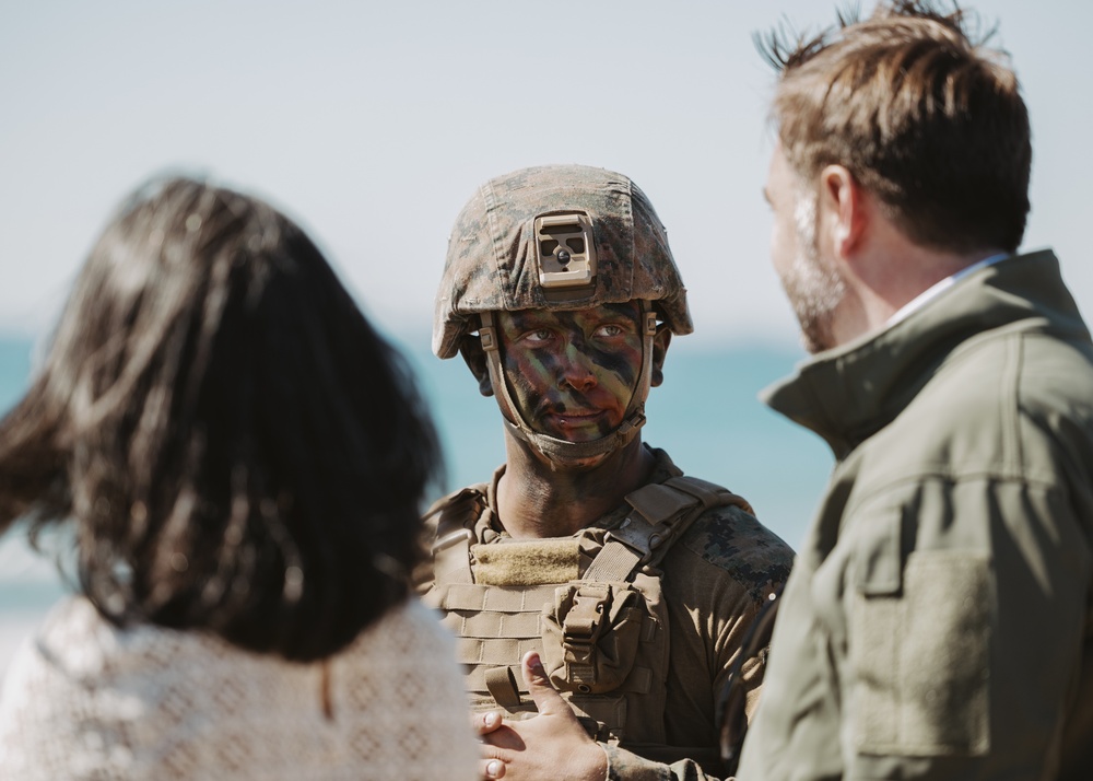 US Vice President visits Camp Pendleton