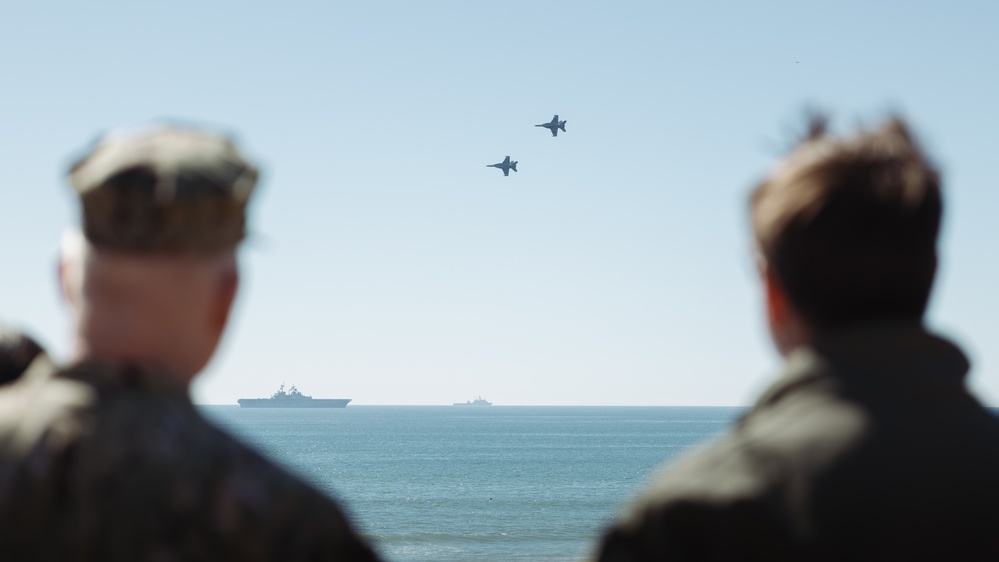 US Vice President visits Camp Pendleton