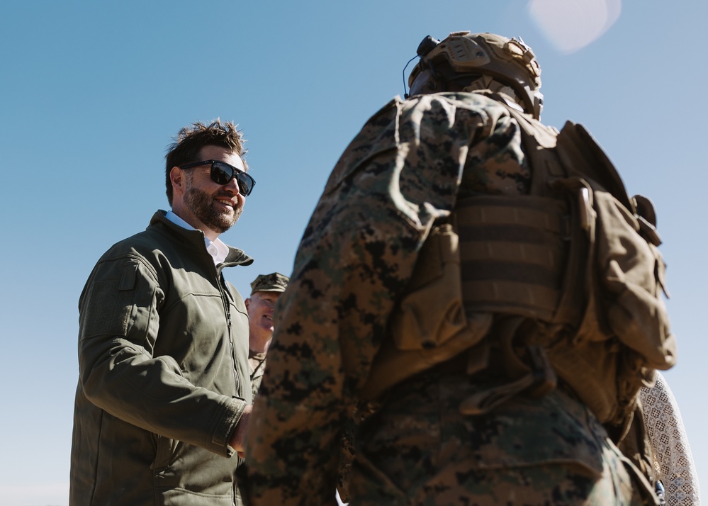US Vice President visits Camp Pendleton