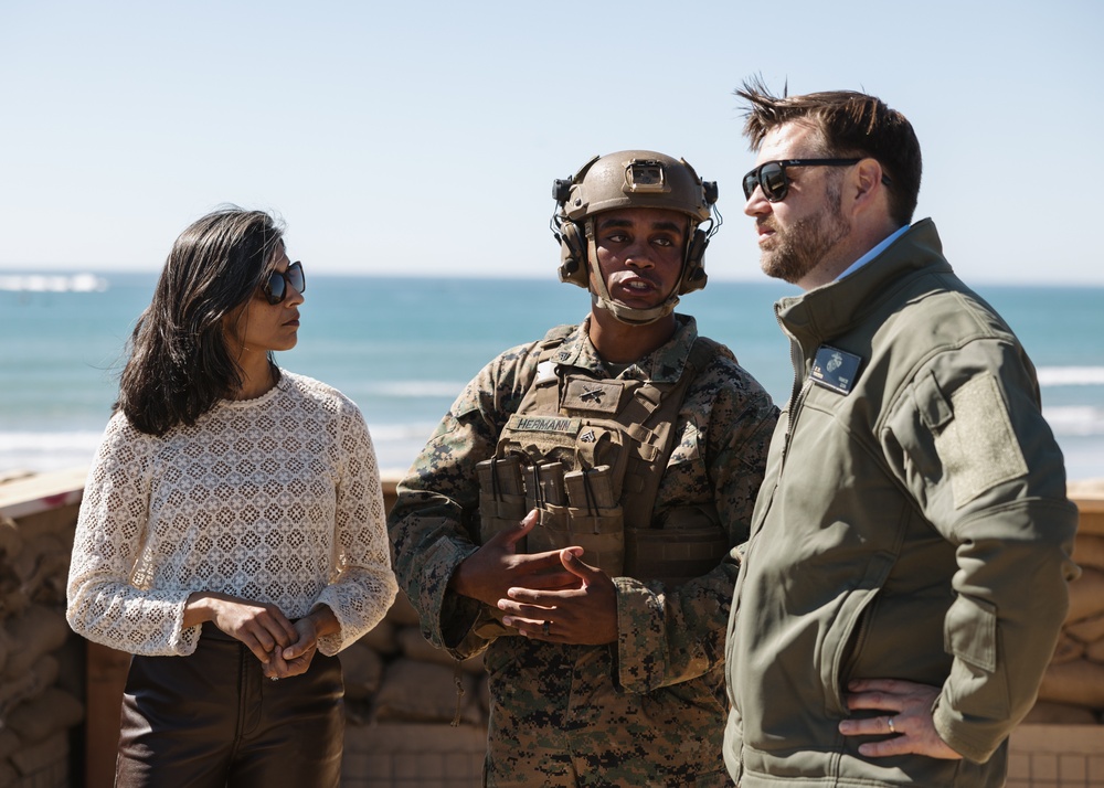 US Vice President visits Camp Pendleton