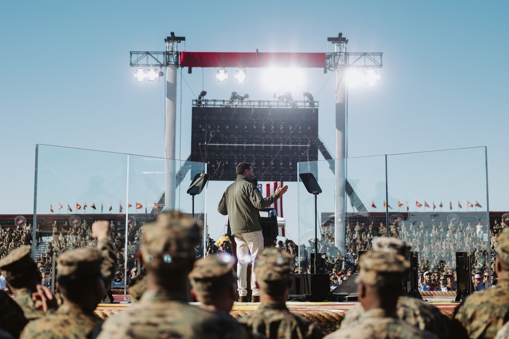 US Vice President visits Camp Pendleton