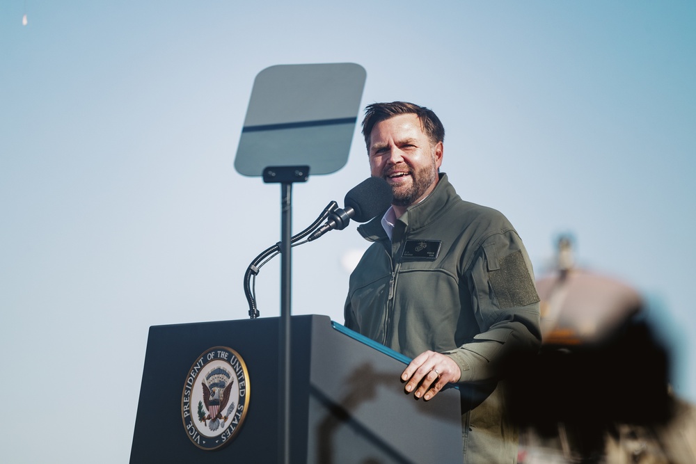 US Vice President visits Camp Pendleton