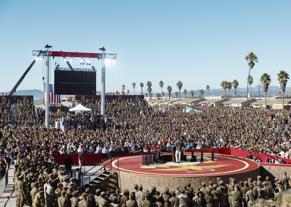 US Vice President visits Camp Pendleton