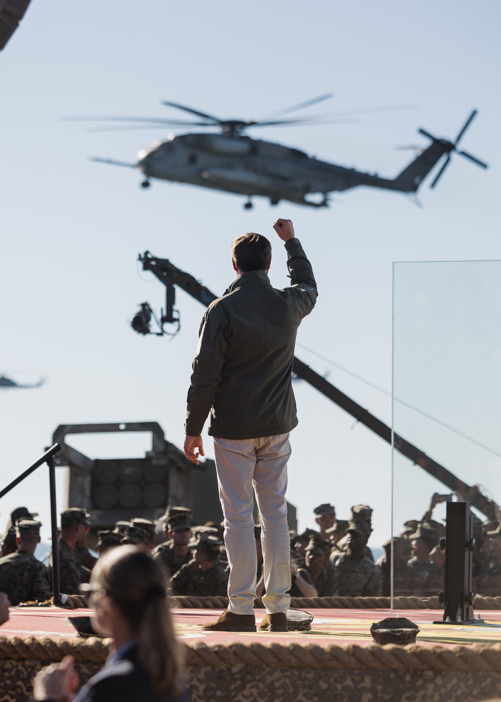 US Vice President visits Camp Pendleton
