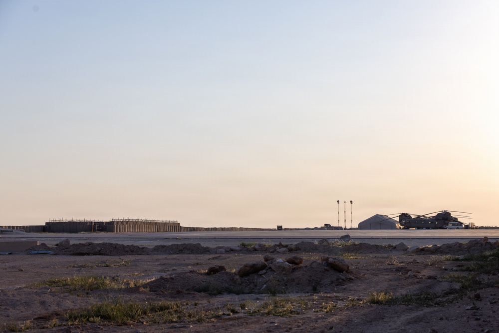 AL ASAD Helicopter Parking