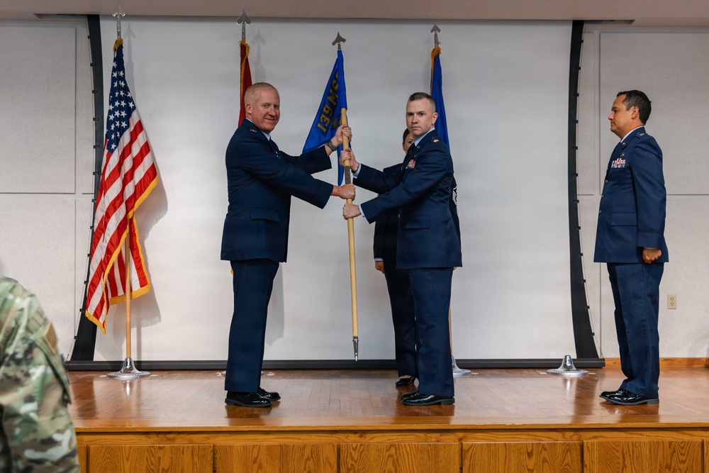 139th Force Support Squadron Change of Command