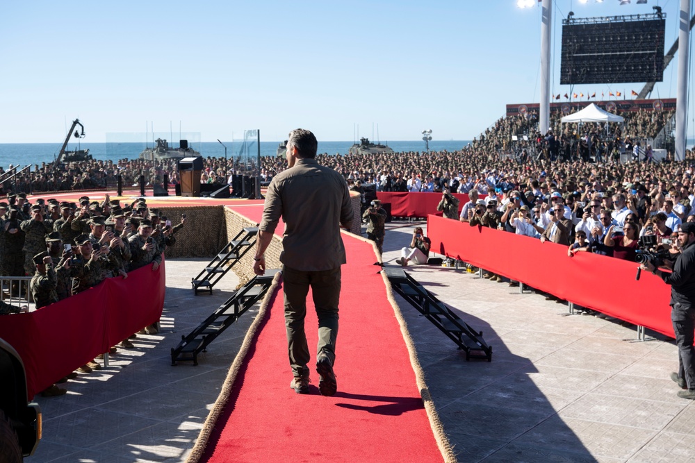 SW Hegseth Attends USMC 250th Anniversary Celebration
