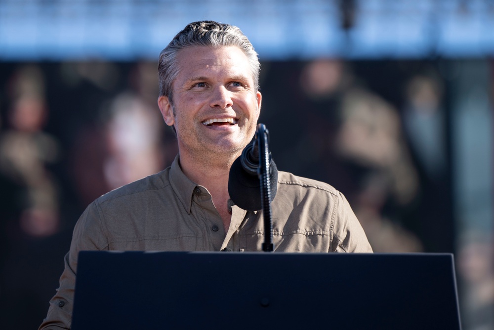 SW Hegseth Attends USMC 250th Anniversary Celebration