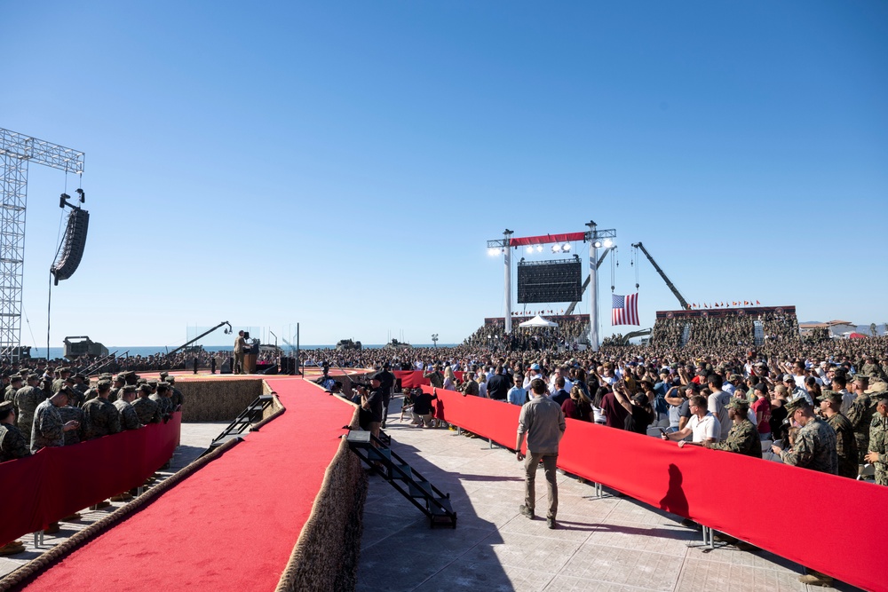 SW Hegseth Attends USMC 250th Anniversary Celebration