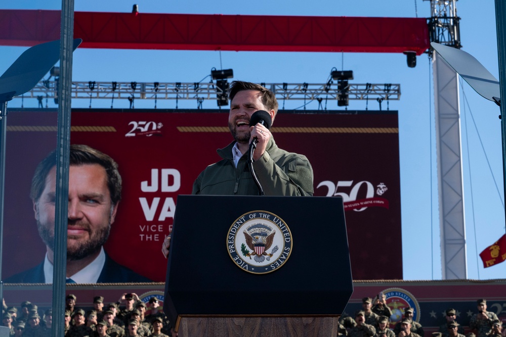 SW Hegseth Attends USMC 250th Anniversary Celebration
