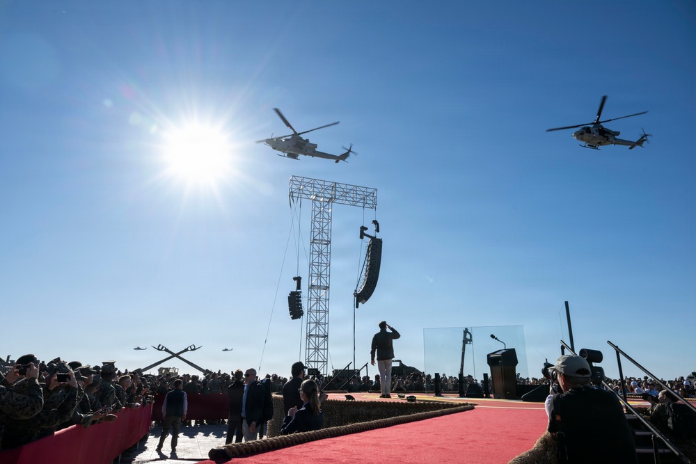 SW Hegseth Attends USMC 250th Anniversary Celebration