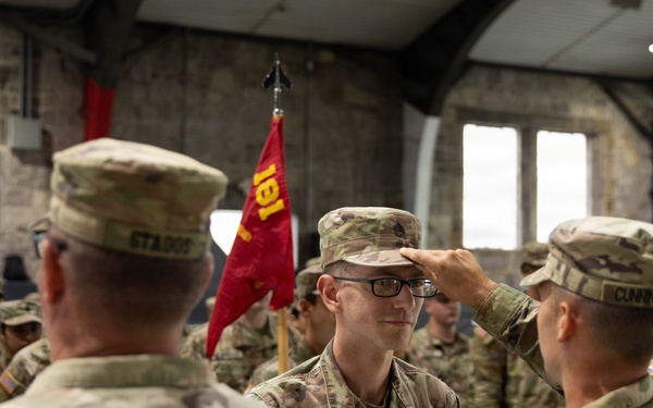 181st Field Artillery Regiment promotion