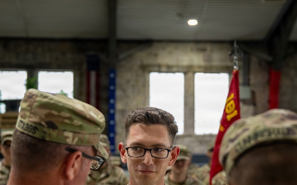 181st Field Artillery Regiment promotion