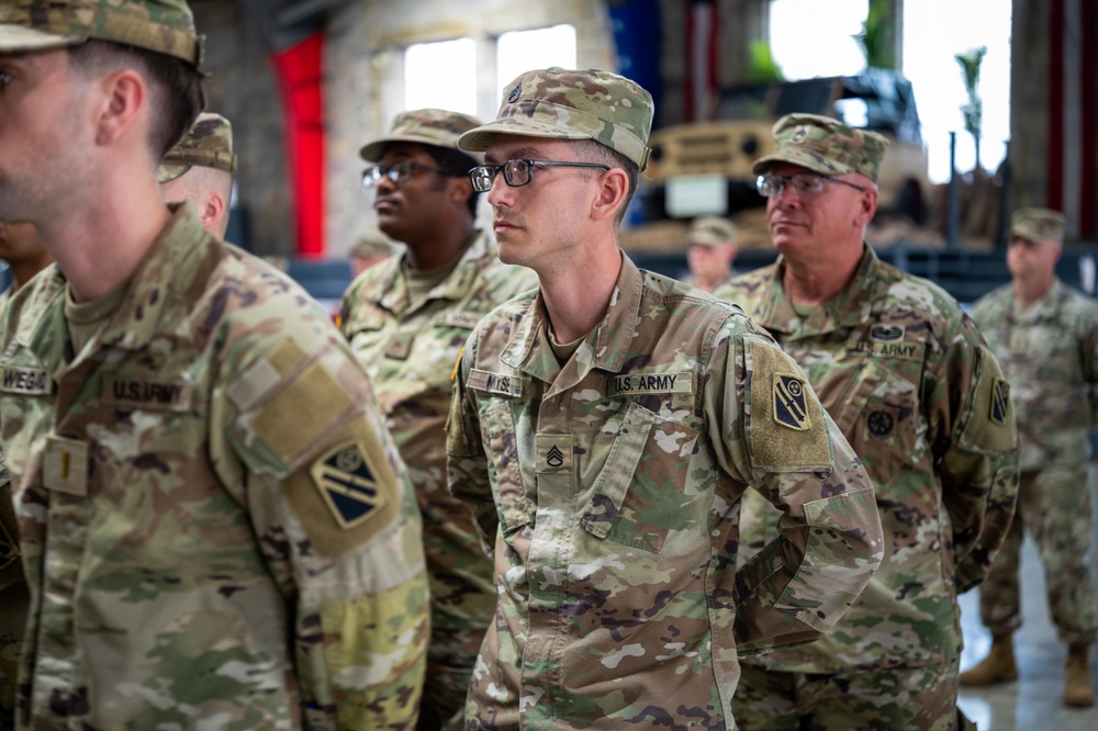181st Field Artillery Regiment promotion