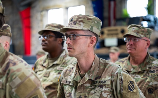 181st Field Artillery Regiment promotion