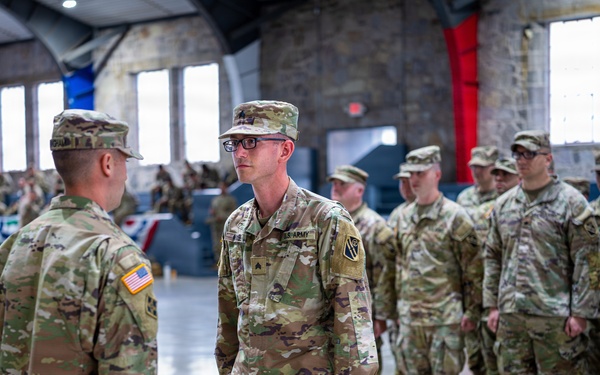 181st Field Artillery Regiment promotion