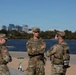Georgia National Guard Soldiers patrol Tidal Basin in Washington D.C.