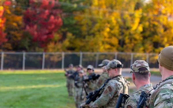101st Air Base Ground Defense Training