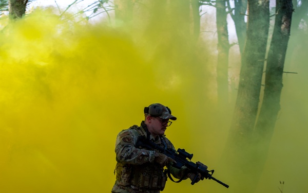 101st Air Base Ground Defense Training