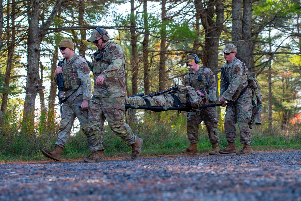 101st Air Base Ground Defense Training
