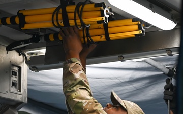 165th FSS utilizes field kitchen to feed the force