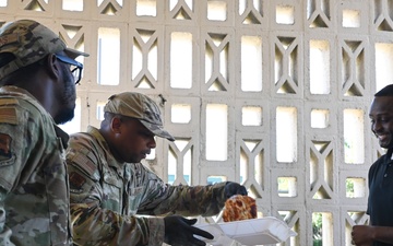 165th FSS utilizes field kitchen to feed the force