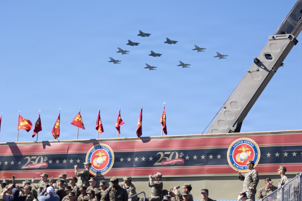 250th Marine Corps Birthday Amphibious Capabilities Demonstration