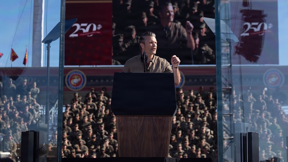 250th Marine Corps Birthday Amphibious Capabilities Demonstration