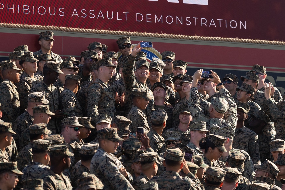 250th Marine Corps Birthday Amphibious Capabilities Demonstration