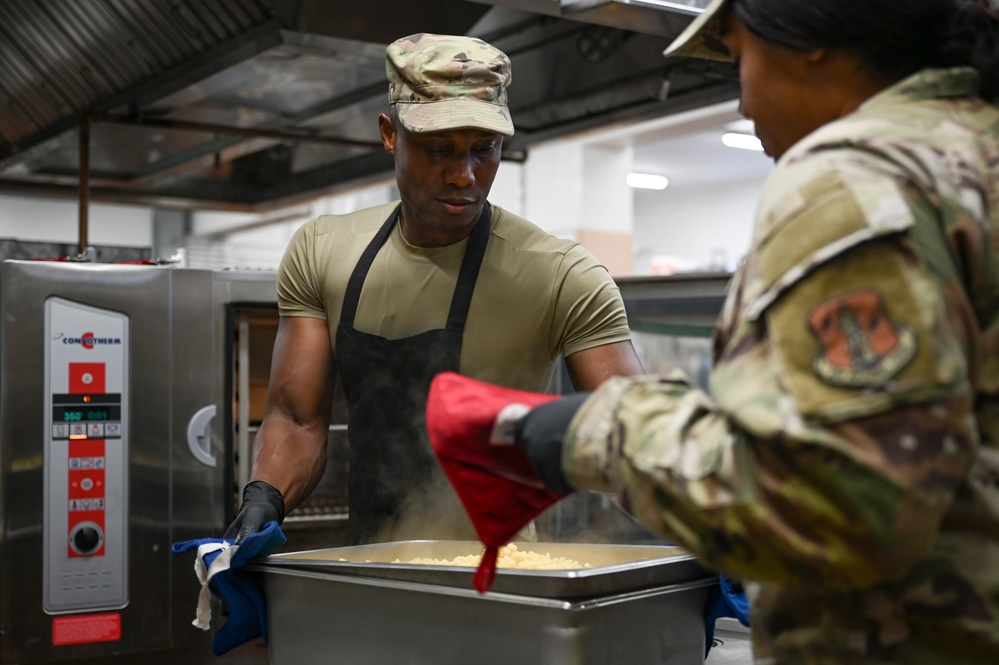 165th FSS enhances dining experience on base