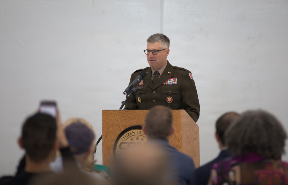Change of the adjutant general/Maj. Gen. Laura Clellan retirement