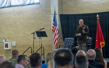 Col. Christopher Hyman’s promotion ceremony to Brigadier General