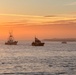 A U.S. Coast Guard 47-foot Motor Lifeboat crew from Coast Guard Station Coos Bay tows a 55 foot fishing vessel near Coos Bay
