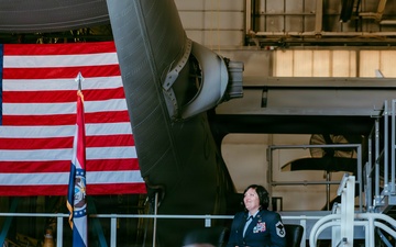 Senior Master Sgt. Alicia Sobotka promotes to chief master sergeant