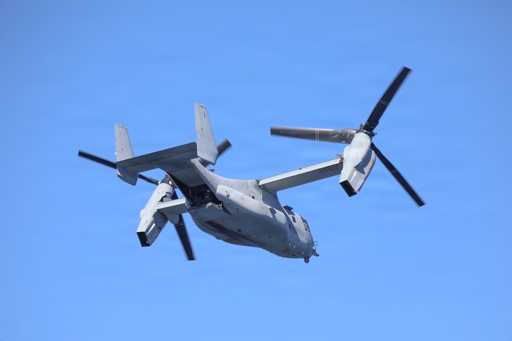 Makin Island Participates in Marine Corps 250th Birthday Demo