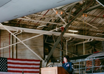 Senior Master Sgt. Alicia Sobotka promotes to chief master sergeant