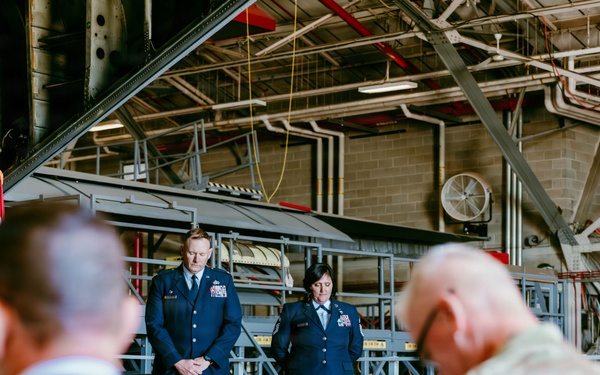 Senior Master Sgt. Alicia Sobotka promotes to chief master sergeant