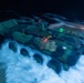 U.S. Marines conduct night ACV operations on USS Portland (LPD 27)