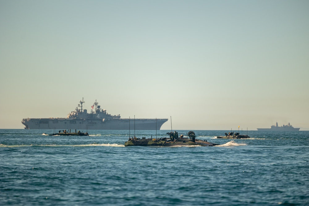 U.S. Marines participate in Marine Corps 250th Amphibious Capabilities Demonstration
