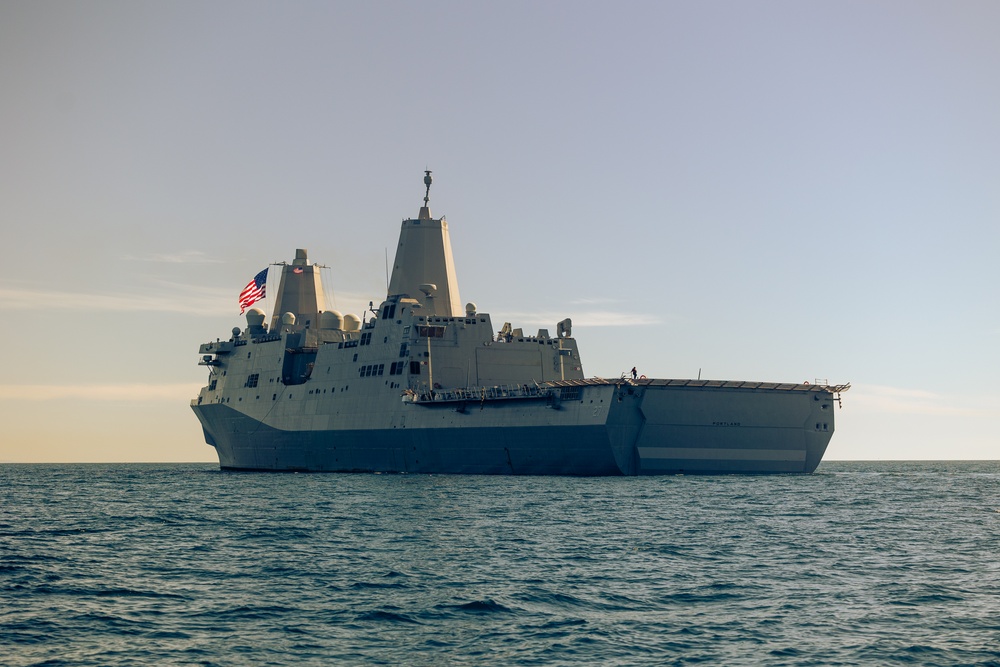 U.S. Marines participate in Marine Corps 250th Amphibious Capabilities Demonstration