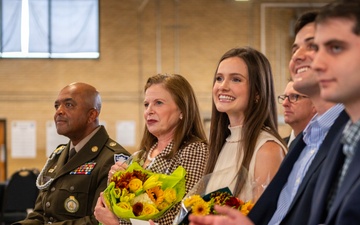 Col. Hyman’s promotion ceremony to brigadier general