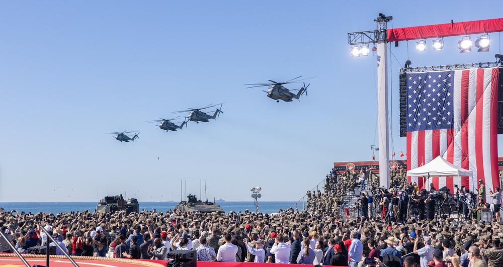 250th Marine Corps Birthday Amphibious Capabilities Demonstration