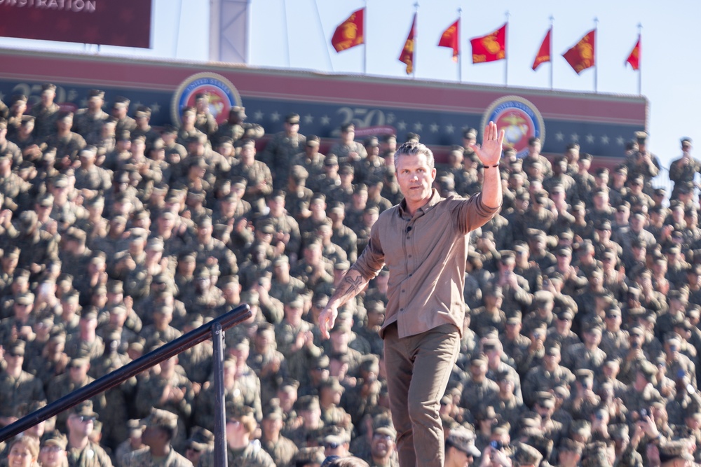 250th Marine Corps Birthday Amphibious Capabilities Demonstration